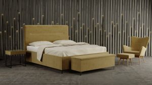 Jak vybrat čalouněnou dvoulůžkovou postel?