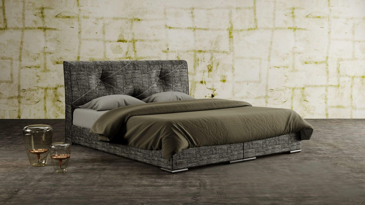 Luxusní boxspring postel