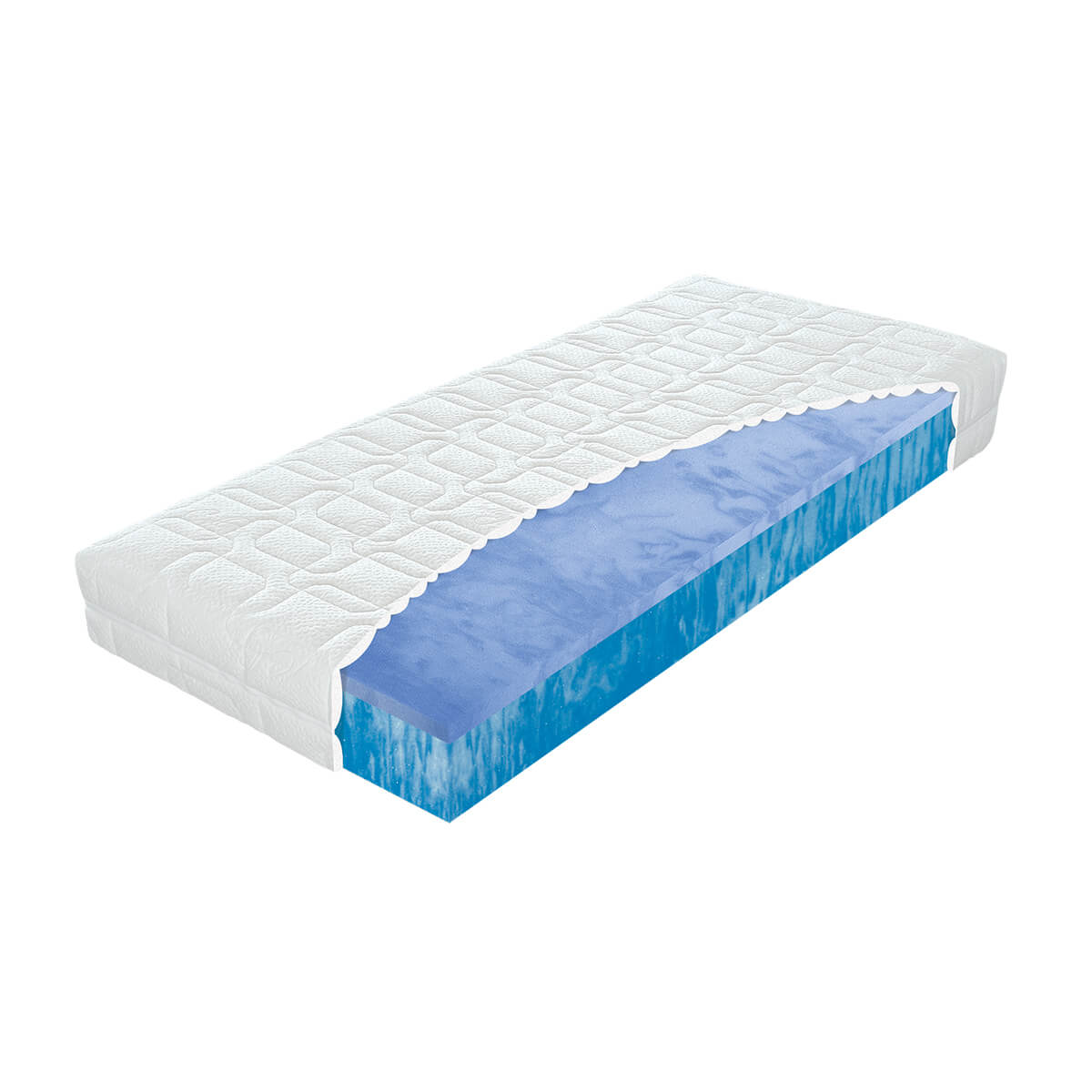 Moderní pěnová matrace s prodyšným jádrem pro zdravý spánek