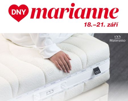 Dny Marianne s Materasso: dopřejte si nový spánek se slevou až 20 %