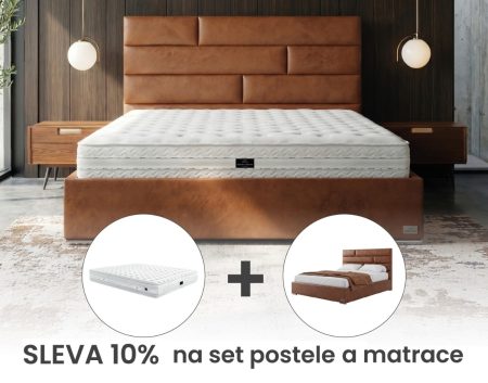Říjnová akce: nová postel + nová matrace = nový spánek.